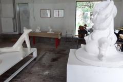 Blick auf Workshop Ausstellung